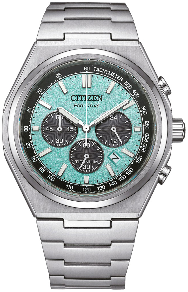 Citizen Herrklocka CA4610-85M Chrono Turkos/Titan Ø43 mm - Citizen