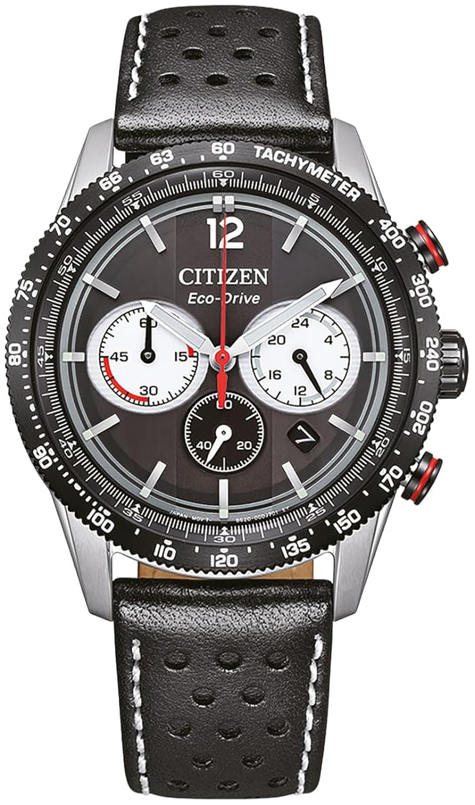 Citizen Herrklocka CA4717-06E Eco-Drive Svart/Läder Ø40 mm