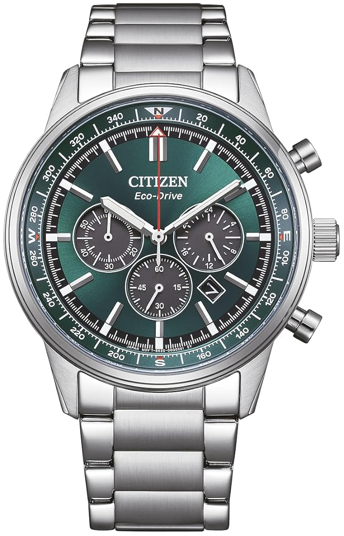 Citizen Herrklocka CA4720-52X Eco-Drive Grön/Stål Ø42 mm
