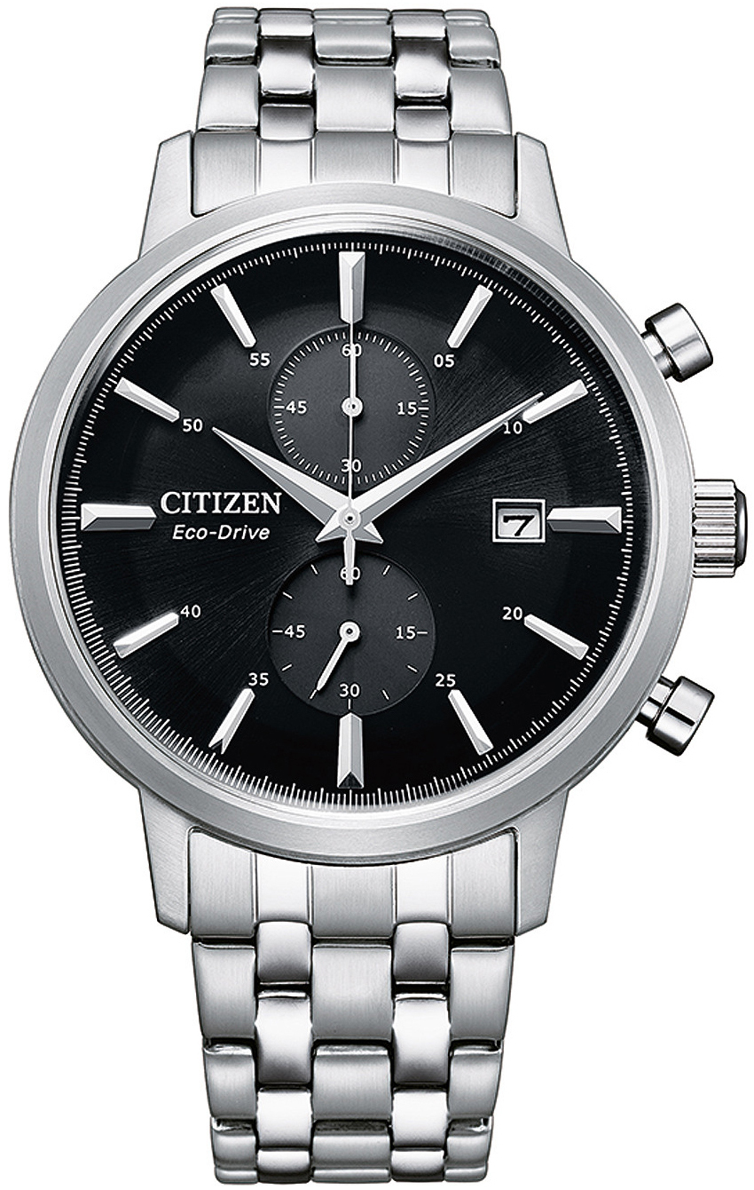 Citizen Herrklocka CA7060-88E Chrono Svart/Stål Ø42 mm - Citizen