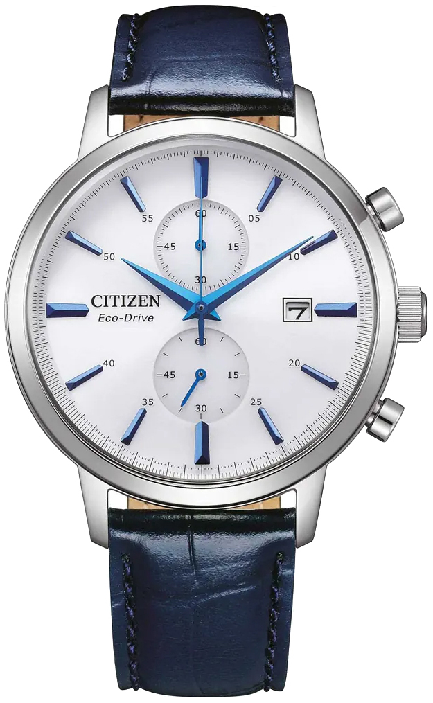 Citizen Herrklocka CA7069-16A Vintage Vit/Läder Ø42 mm - Citizen
