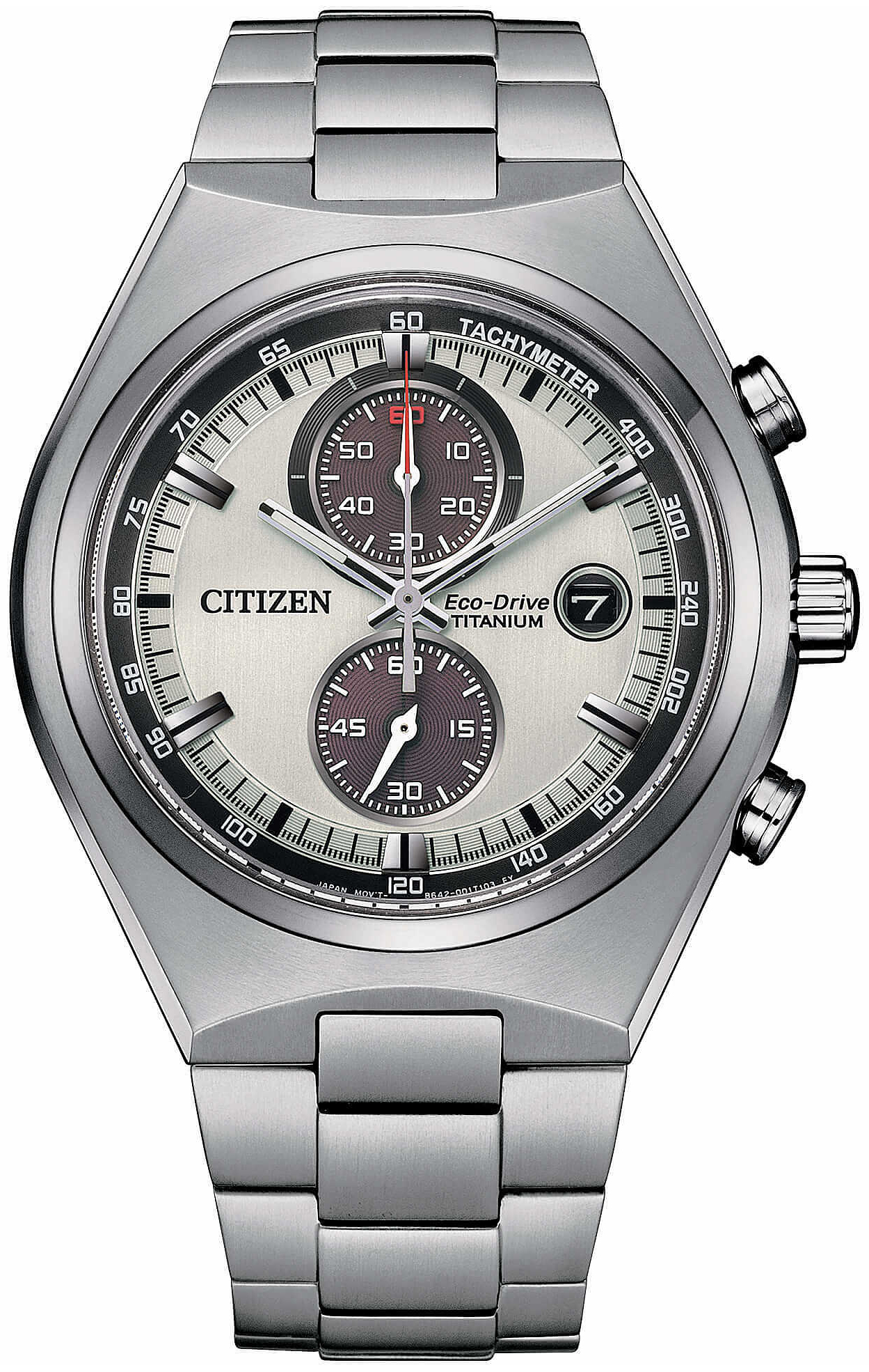 Citizen Herrklocka CA7090-87A Titanium Silverfärgad/Titan Ø43 mm - Citizen