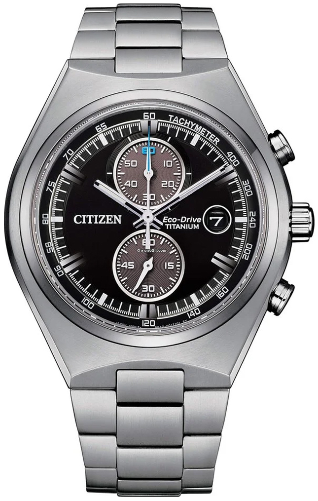 Citizen Herrklocka CA7090-87E Titanium Svart/Titan Ø43 mm - Citizen