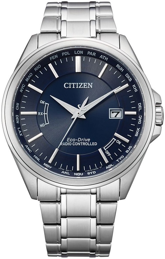 Citizen Herrklocka CB0250-84L Radio Controlled Blå/Stål Ø43 mm - Citizen