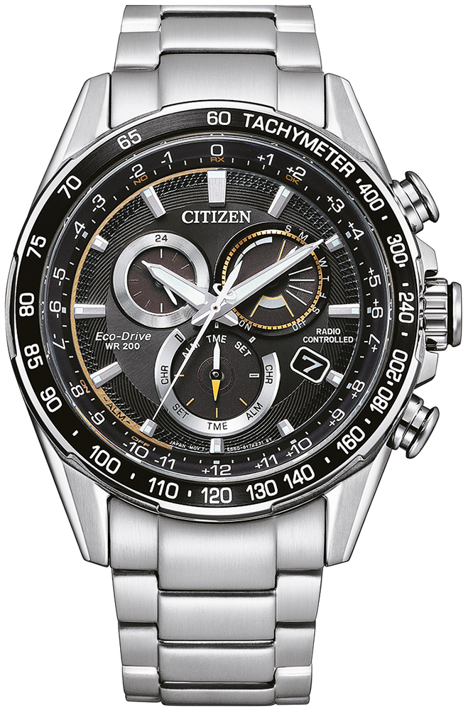 Citizen Herrklocka CB5914-89E Radio Controlled Svart/Stål Ø43 mm - Citizen