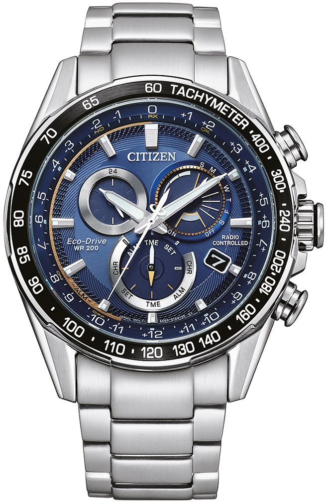 Citizen Herrklocka CB5914-89L Radio Controlled Blå/Stål Ø43 mm - Citizen