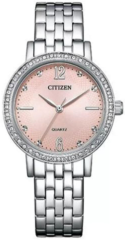Citizen Damklocka EL3100-55W Dress Rosa/Stål Ø31 mm - Citizen
