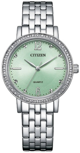 Citizen Damklocka EL3100-55X Dress Turkos/Stål Ø31 mm - Citizen