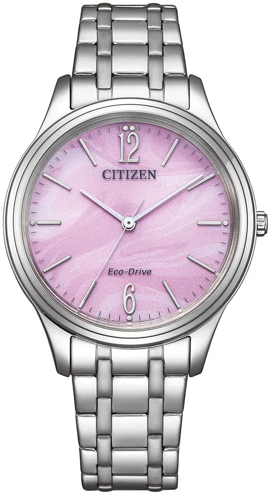 Citizen Damklocka EM0411-71X Elegance Rosa/Stål Ø34 mm - Citizen