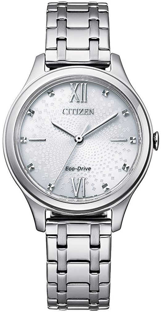 Citizen Damklocka EM0500-73A Silverfärgad/Stål Ø32 mm - Citizen