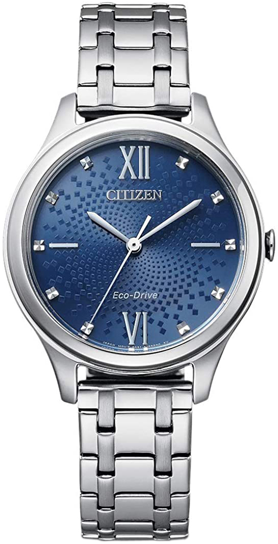 Citizen Damklocka EM0500-73L Elegance Blå/Stål Ø32 mm - Citizen