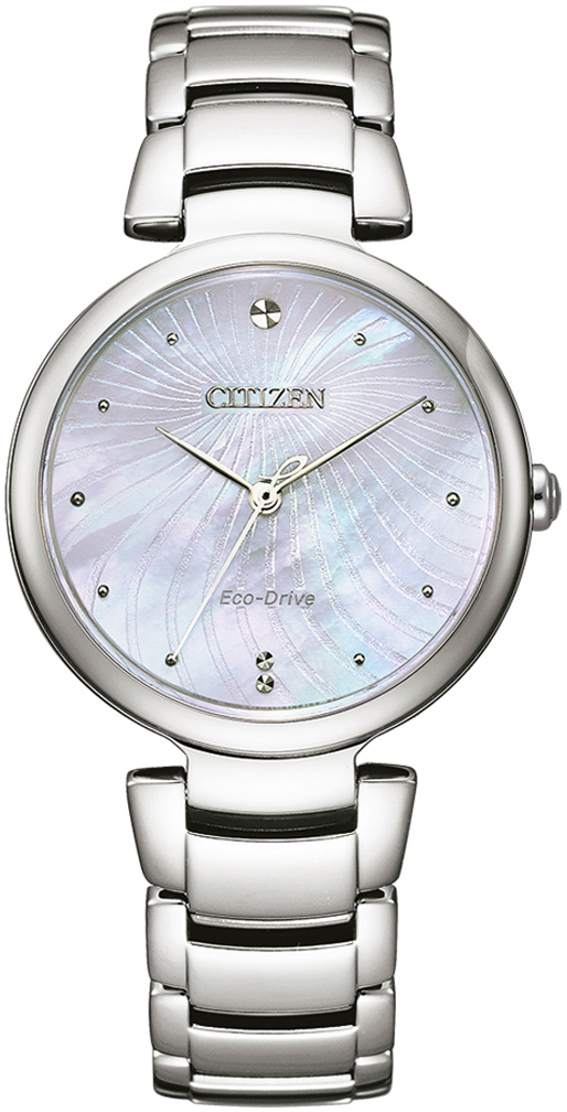Citizen Damklocka EM0850-80D Elegance Vit/Stål Ø31 mm - Citizen