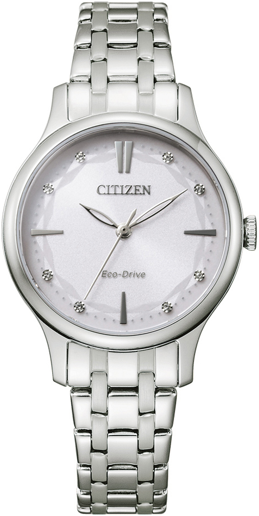 Citizen Damklocka EM0890-85A Vit/Stål Ø30.5 mm - Citizen