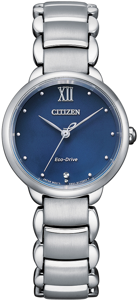 Citizen Damklocka EM0920-86L Elegance Blå/Stål Ø28 mm - Citizen