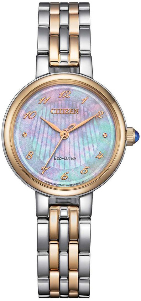 Citizen Damklocka EM0996-84Y L Vit/Roséguldstonat stål Ø27.7 mm - Citizen