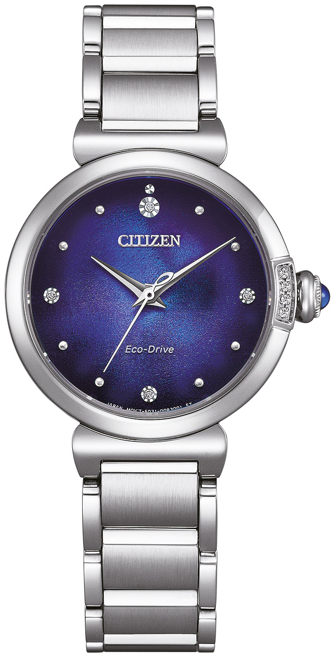 Citizen Damklocka EM1060-87L L Bl&aring;/St&aring;l &Oslash;29.5 mm