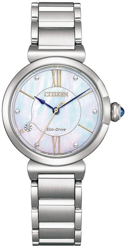 Citizen Damklocka EM1070-83D Classic Blå/Stål Ø29.5 mm - Citizen