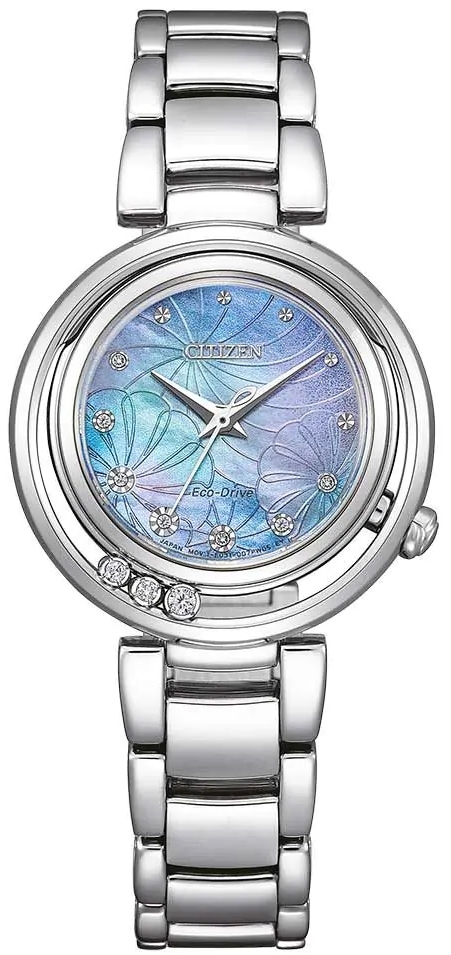 Citizen Damklocka EM1110-81N Eco Drive Blå/Stål Ø29.8 mm - Citizen