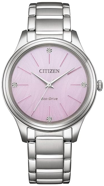 Citizen Damklocka EM1220-58X Elegance Rosa/St&aring;l &Oslash;34 mm