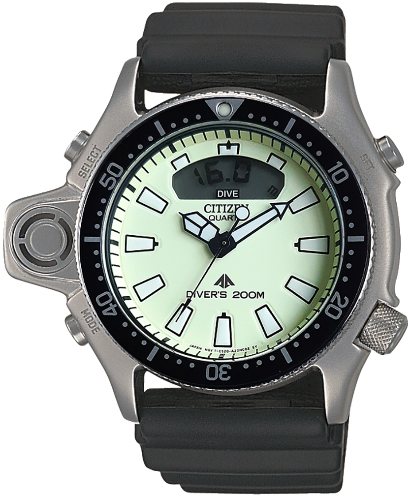 Citizen Herrklocka JP2007-17W Promaster Grön/Gummi Ø44 mm - Citizen