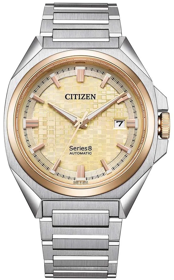 Citizen Herrklocka NB6059-57P Series 8 Champagnefärgad/Stål Ø40.1 - Citizen