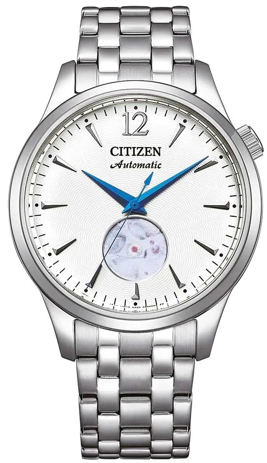 Citizen Herrklocka NH9131-73A Classic Vit/Stål Ø40 mm - Citizen
