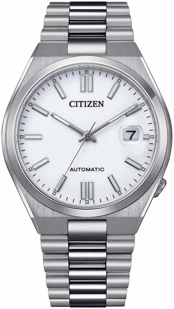 Citizen Herrklocka NJ0150-81A Tsuyosa Collection Vit/Stål Ø40 mm