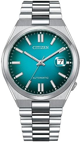 Citizen Herrklocka NJ0151-88X Tsuyosa Collection Grön/Stål Ø40 mm - Citizen
