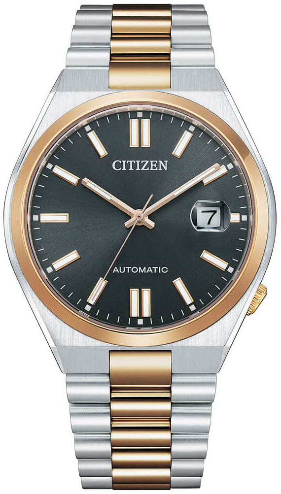 Citizen Herrklocka NJ0154-80H Dress Grå/Gulguldtonat stål Ø40 mm - Citizen