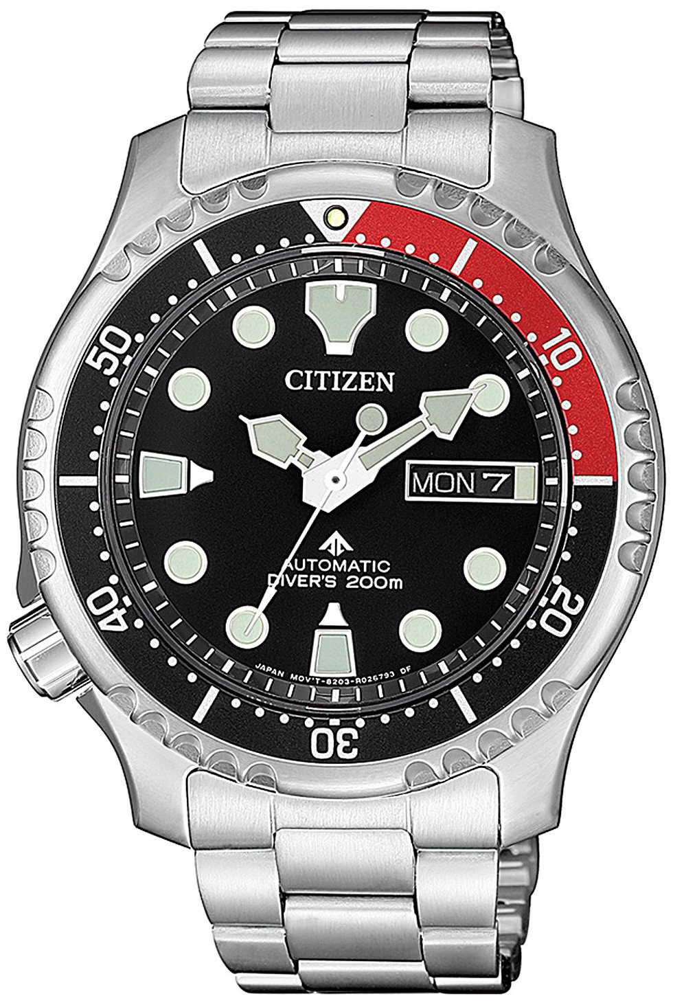 Citizen Herrklocka NY0085-86EE Promaster Svart/Stål Ø42 mm - Citizen