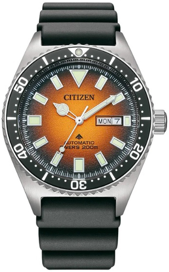 Citizen Herrklocka NY0120-01Z Promaster Orange/Gummi Ø41 mm