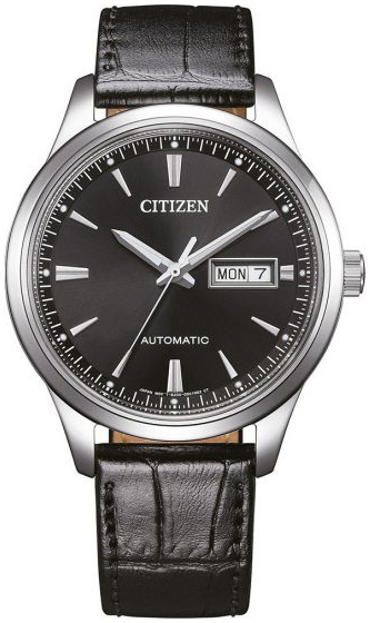 Citizen Herrklocka NY4058-01E Elegant Svart/Läder Ø40 mm