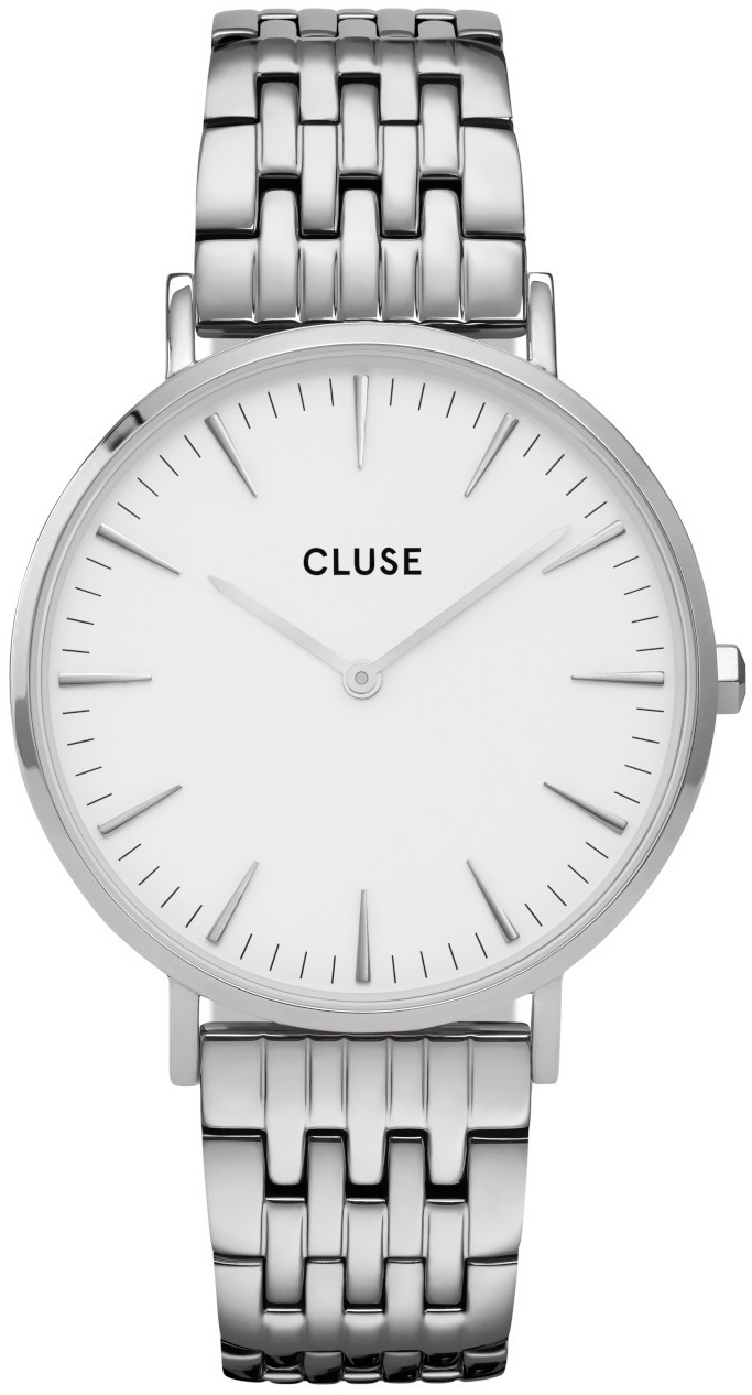 Cluse Damklocka CW0101201023 La Boheme Vit/Stål Ø38 mm - Cluse