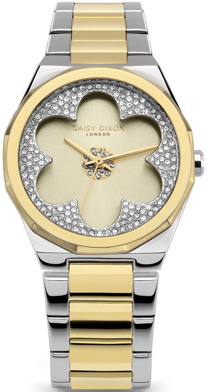 Daisy Dixon Damklocka DD168SGM Alessandra Guldtonad/Guldtonat stål - Daisy Dixon