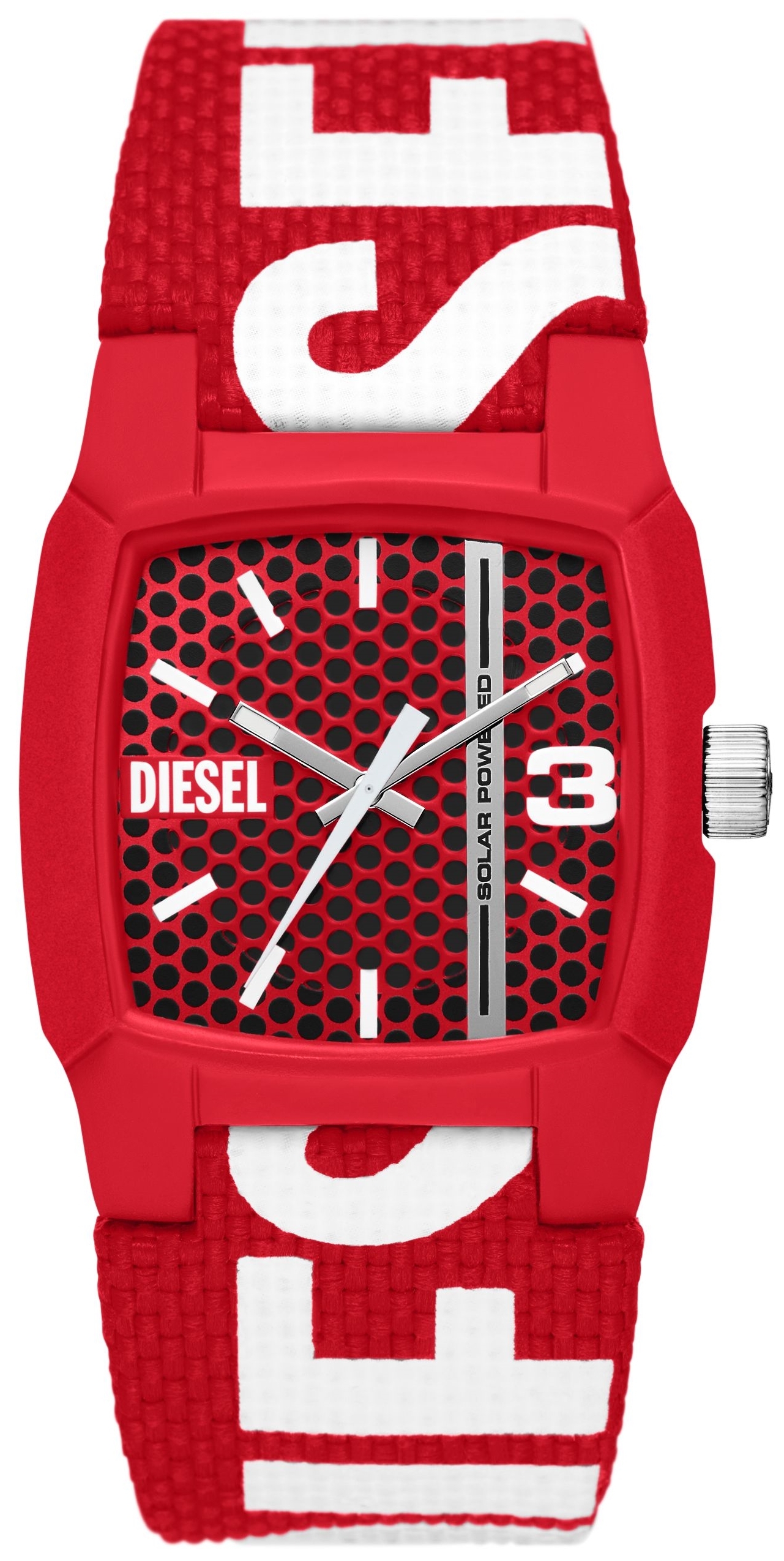 Diesel Herrklocka DZ2168 Cliffhanger Röd/Gummi Ø36 mm - Diesel