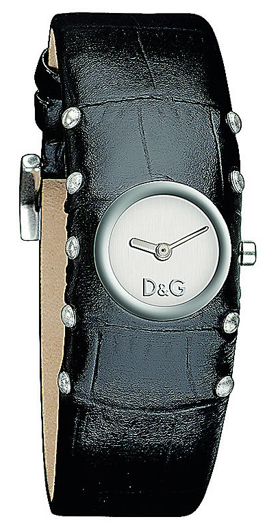 Dolce & Gabbana D&G Damklocka DW0351 Vit/Läder Ø23 mm - Dolce & Gabbana D&G