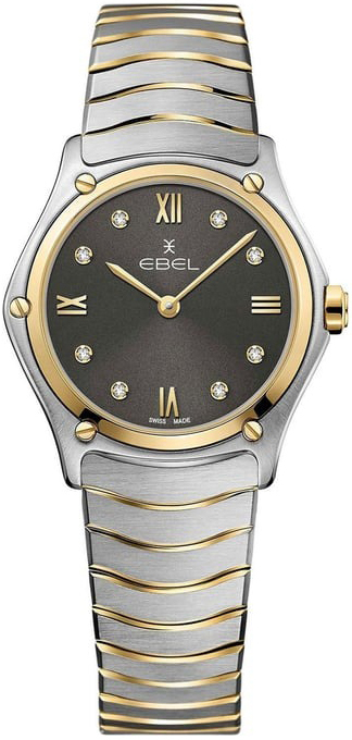 Ebel Damklocka 1216419A Classic Svart/18 karat gult guld Ø29 mm - Ebel