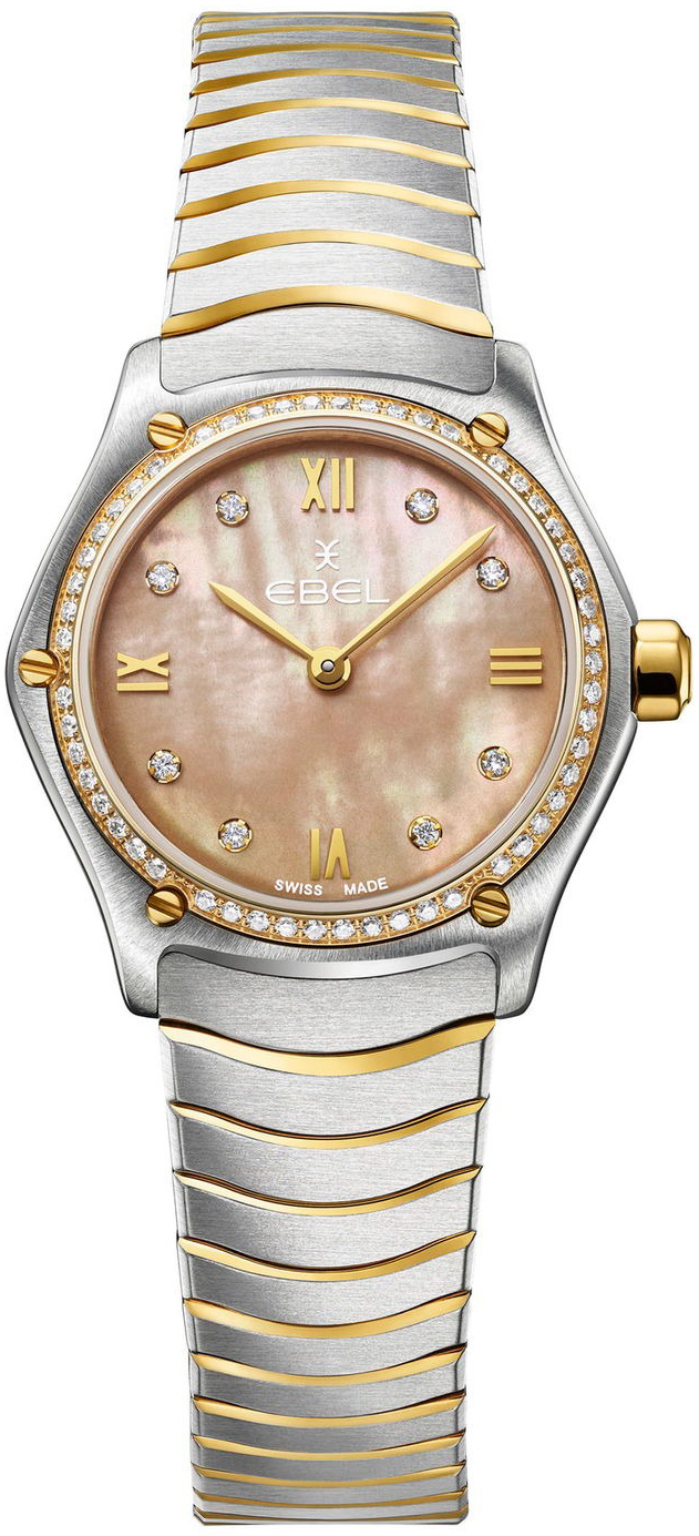 Ebel Damklocka 1216538 Classic Beige/18 karat gult guld Ø24 mm - Ebel