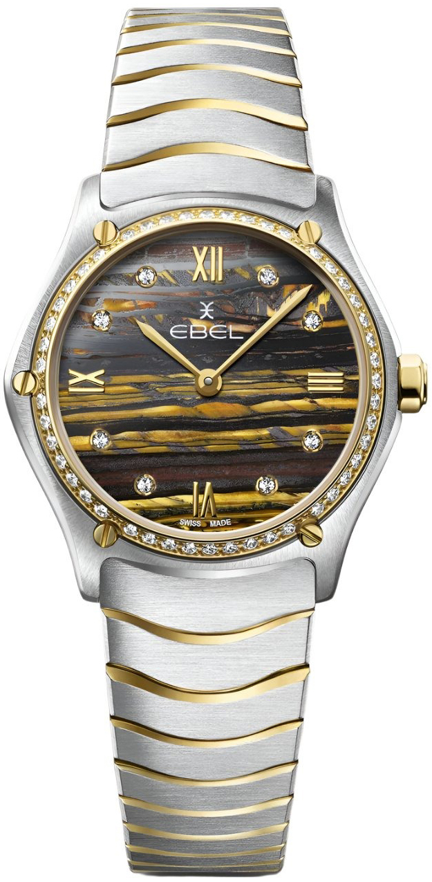 Ebel Damklocka 1216645 Classic Flerfärgad/18 karat gult guld Ø29 mm - Ebel