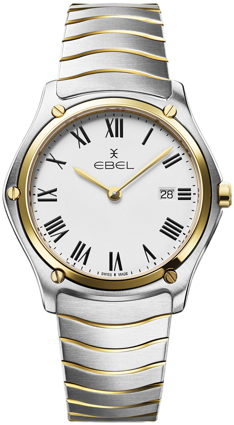 Ebel Damklocka 1216653 Classic Vit/18 karat gult guld Ø37 mm - Ebel