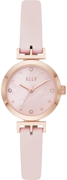 Elle Damklocka ELL21006 Odeon Grå/Läder Ø26 mm - Elle