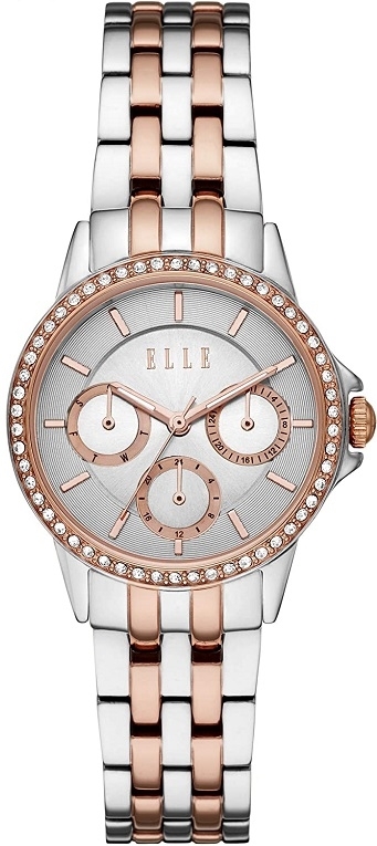 Elle Damklocka ELL23010 Bercy Silverfärgad/Guldtonat stål Ø32 mm - Elle