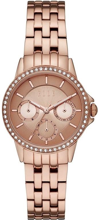 Elle Damklocka ELL23012 Bercy Roséguldstonad/Roséguldstonat stål - Elle