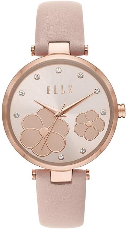 Elle Damklocka ELL25033 Orsay Roséguldstonad/Läder Ø32 mm - Elle