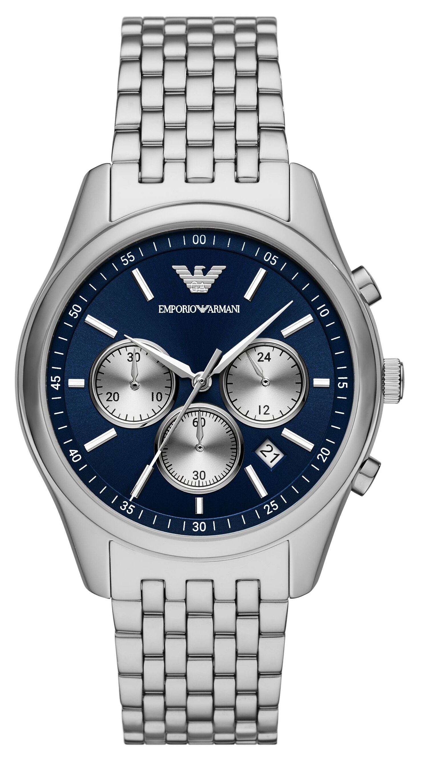 Emporio Armani Herrklocka AR11582 Antonio Blå/Stål Ø41 mm - Emporio Armani