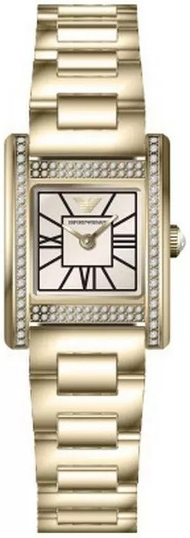 Emporio Armani Damklocka AR11663 Genni Guld/Gulguldtonat stål - Emporio Armani