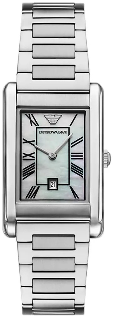Emporio Armani Damklocka AR11664 Gino Vit/Stål - Emporio Armani