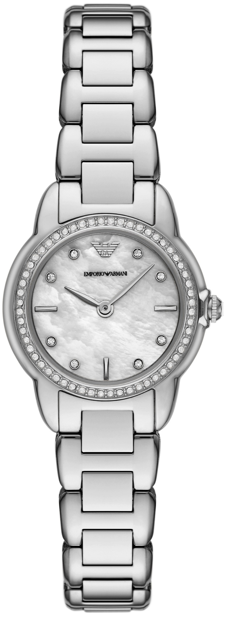 Emporio Armani Damklocka AR11669 Mia Silverfärgad/Stål Ø26 mm - Emporio Armani