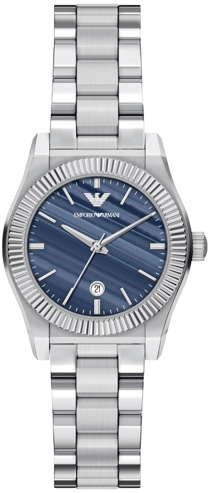 Emporio Armani Damklocka AR11760 Bl&aring;/St&aring;l &Oslash;32 mm