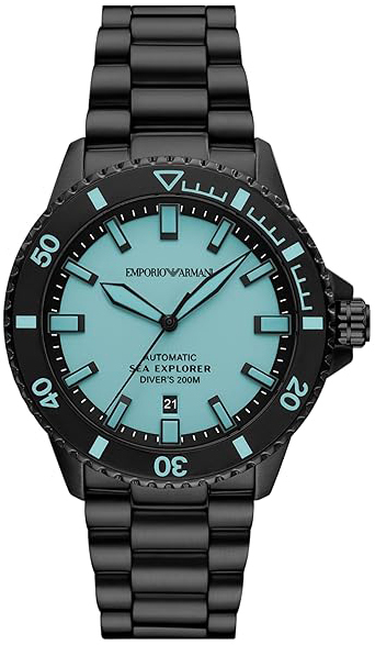 Emporio Armani Herrklocka AR60084 Sea Explorer Blå/Stål Ø42 mm - Emporio Armani